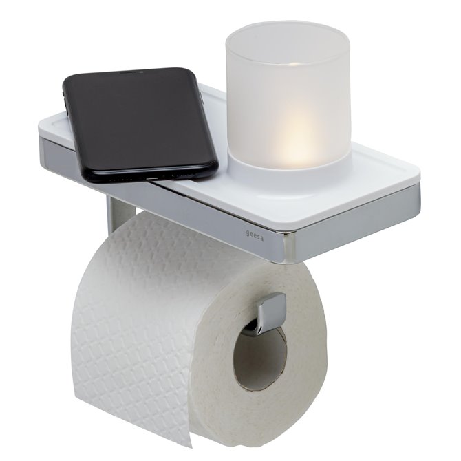 Toilet paper shops holder night light